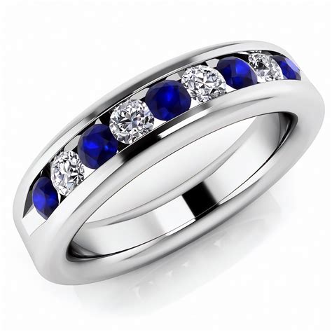 chanel sapphire ring|solitaire channel set ring.